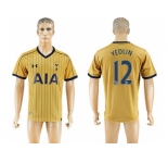 Tottenham Hotspur #12 Yedlin Sec Away Soccer Club Jersey