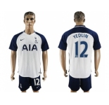 Tottenham Hotspur #12 Yedlin White Home Soccer Club Jersey