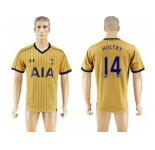Tottenham Hotspur #14 Holtby Sec Away Soccer Club Jersey
