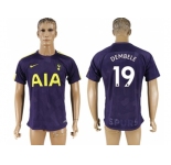 Tottenham Hotspur #19 Dembele Sec Away Soccer Club Jersey