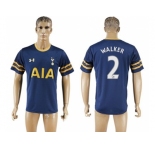 Tottenham Hotspur #2 Walker Away Soccer Club Jersey3