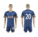 Tottenham Hotspur #20 Dawson Away Soccer Club Jersey