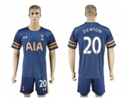 Tottenham Hotspur #20 Dawson Away Soccer Club Jersey