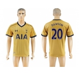 Tottenham Hotspur #20 Dawson Sec Away Soccer Club Jersey