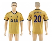Tottenham Hotspur #20 Dawson Sec Away Soccer Club Jersey