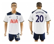 Tottenham Hotspur #20 Dawson White Home Soccer Club Jersey1