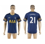 Tottenham Hotspur #21 Chadli Away Soccer Club Jersey1