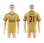 Tottenham Hotspur #21 Chadli Sec Away Soccer Club Jersey