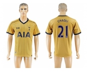 Tottenham Hotspur #21 Chadli Sec Away Soccer Club Jersey