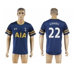 Tottenham Hotspur #22 Chadli Away Soccer Club Jersey1