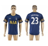 Tottenham Hotspur #23 Eriksen Away Soccer Club Jersey3