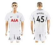 Tottenham Hotspur #45 Walkes White Home Soccer Club Jersey