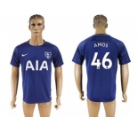 Tottenham Hotspur #46 Amos Away Soccer Club Jersey1