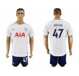 Tottenham Hotspur #47 Miller White Blue Soccer Club Jersey