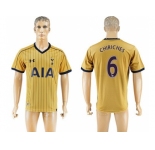 Tottenham Hotspur #6 Chiriches Sec Away Soccer Club Jersey
