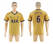 Tottenham Hotspur #6 Chiriches Sec Away Soccer Club Jersey