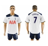 Tottenham Hotspur #7 Lennon White Home Soccer Club Jersey1