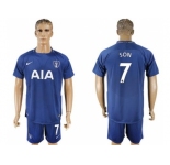 Tottenham Hotspur #7 Son Away Soccer Club Jersey