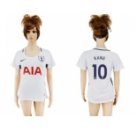 Women's Tottenham Hotspur #10 Kane Home Soccer Club Jersey