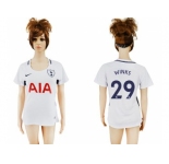 Women's Tottenham Hotspur #29 Winks Home Soccer Club Jersey