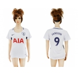 Women's Tottenham Hotspur #9 Janssen Home Soccer Club Jersey