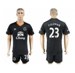 Everton #23 Coleman Away Soccer Club Jersey