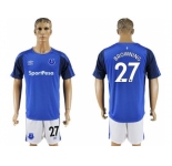 Everton #27 Browning Home Soccer Club Jersey