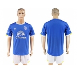Everton Blank Home Soccer Club Jersey2