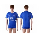 Everton Blank Home Soccer Club Jersey3