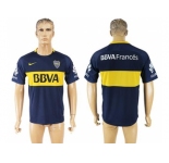 Boca Juniors Blank Home Soccer Club Jersey