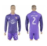 Orlando City SC #2 Spector Home Long Sleeves Soccer Club Jersey