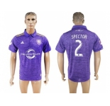 Orlando City SC #2 Spector Home Soccer Club Jersey1