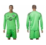 Orlando City SC Blank Green Long Sleeves Goalkeeper Soccer Club Jersey