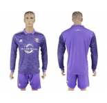 Orlando City SC Blank Home Long Sleeves Soccer Club Jersey