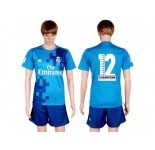 Real Madrid Blank Champions Away Soccer Club Jersey