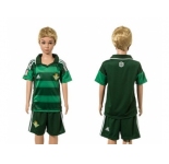 Real Betis Blank Away Kid Soccer Club Jersey