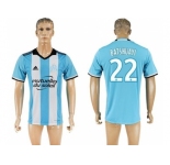 Marseille #22 Batshuayi Sec Away Soccer Club Jersey1
