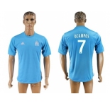 Marseille #7 Ocampos Away Soccer Club Jersey1