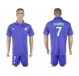 Marseille #7 Ocampos Sec Away Soccer Club Jersey