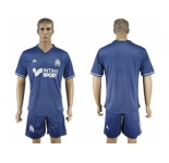 Marseille Blank Away Soccer Club Jersey2