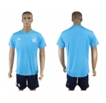 Marseille Blank Away Soccer Club Jersey