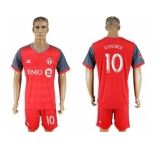 Toronto FC #10 Giovinco Home Soccer Club Jersey