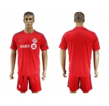 Toronto FC Blank Home Soccer Club Jersey3
