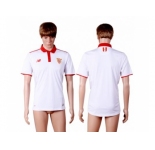 Sevilla Blank Home Soccer Club Jersey