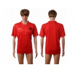 Albania Blank Home Soccer Country Jersey