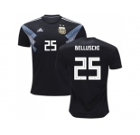 Argentina #25 Belluschi Away Soccer Country Jerse