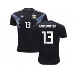 Argentina #13 Kranevitter Away Kid Soccer Country Jersey