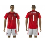 Austria #1 Ozcan Red Home Soccer Country Jersey