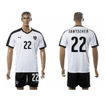 Austria #22 Jantscher White Away Soccer Country Jersey