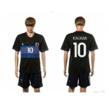 Japan #10 Kagawa Home Soccer Country Jersey